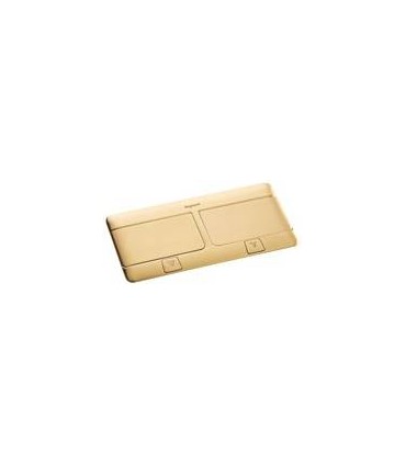 Legrand - Напольный лючок на 6 модулей, латунь {PRODUCT_REFERENCE}
