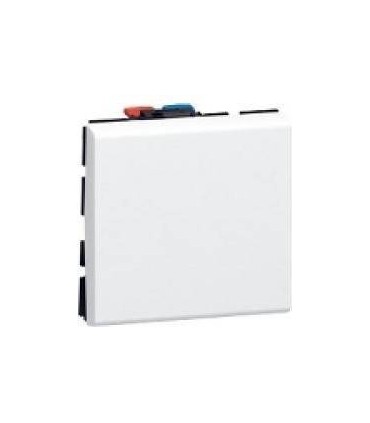 Переключатель Mosaic 10АХ 1-кнопочный, 45х45 (белый) Legrand {PRODUCT_REFERENCE}