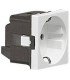 Розетка Mosaic 2К+З винтовые клеммы, без шторок, немецкий стандарт. Legrand {PRODUCT_REFERENCE}