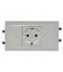 Розетка Mosaic 2К+3 + розетка, суппорт,лицевая панель Legrand {PRODUCT_REFERENCE}