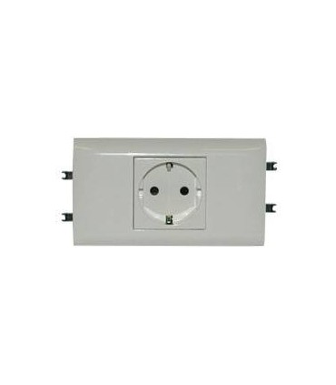 Розетка Mosaic 2К+3 + розетка, суппорт,лицевая панель Legrand {PRODUCT_REFERENCE}