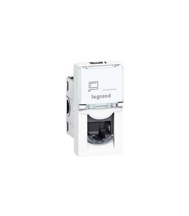 Розетка Mosaic RJ45 UTP кат5е 1мод бел LCS2 Legrand {PRODUCT_REFERENCE}
