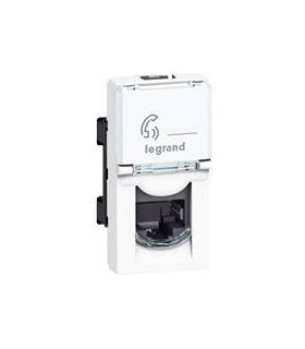 Розетка Mosaic RJ-45, кат.5e, FTP, (1 мод.), LCS 2 Legrand {PRODUCT_REFERENCE}