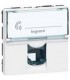 Розетка Mosaic RJ11 (2 модуля) Legrand {PRODUCT_REFERENCE}