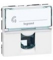 Розетка Mosaic RJ11 (2 модуля) Legrand {PRODUCT_REFERENCE}