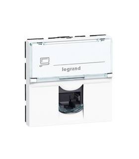 Розетка Mosaic RJ-45, кат.6, UTP, (2 мод.) LCS Legrand {PRODUCT_REFERENCE}