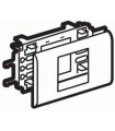 Суппорт Mosaic на 2 модуля для короба DLP, с рамкой 65 мм. Legrand 10952 {PRODUCT_REFERENCE}