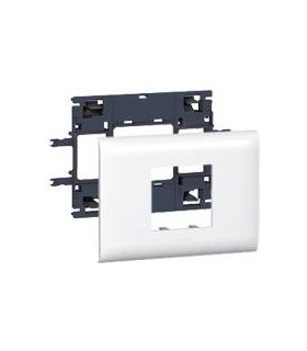 Суппорт Mosaic на 2 модуля для короба DLP, с рамкой 85 мм. Legrand {PRODUCT_REFERENCE}