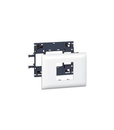 Суппорт Mosaic на 2 модуля для короба DLP, с рамкой 85 мм. Legrand {PRODUCT_REFERENCE}