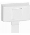 Рамка Mosaic на 2 модуля для монтажа на мини-плинтусы DLPlus Legrand {PRODUCT_REFERENCE}
