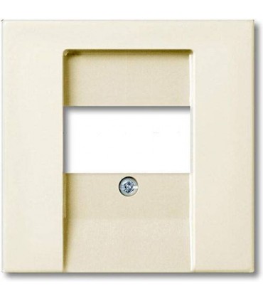 Накладка аудиорозетки﻿ ABB Basic 55, слоновая кость 1724-0-4279
