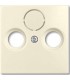Накладка TV-FM (SAT) розетки﻿ ABB Basic 55, слоновая кость 1724-0-4284