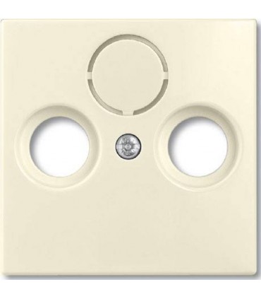 Накладка TV-FM (SAT) розетки﻿ ABB Basic 55, слоновая кость 1724-0-4284