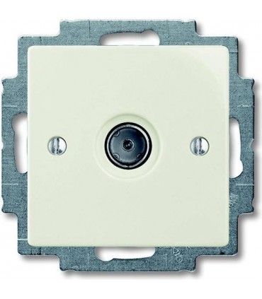 Розетка TV оконечная﻿ ABB Basic 55, слоновая кость 1724-0-4280