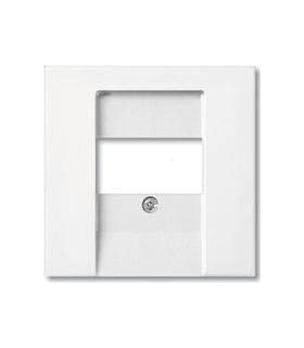 Накладка аудиорозетки﻿ ABB Basic 55, белый 1724-0-4275