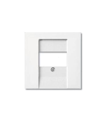 Накладка аудиорозетки﻿ ABB Basic 55, белый 1724-0-4275
