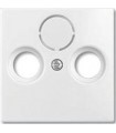 Накладка TV-FM (SAT) розетки﻿ ABB Basic 55, белый 1724-0-4283