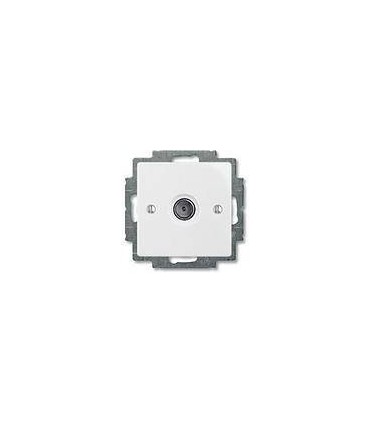 Розетка TV оконечная﻿ ABB Basic 55, белый 1724-0-4276