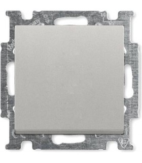 Выключатель одноклавишный﻿ ABB Basic 55, шампань/металлик 1012-0-2164