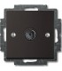 Розетка TV оконечная﻿ ABB Basic 55, шато 1724-0-4313