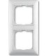 Рамка на 2 поста гор/верт ABB Basic 55, белый 1725-0-1480