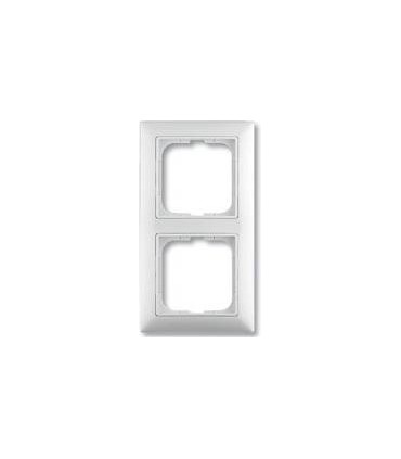 Рамка на 2 поста гор/верт ABB Basic 55, белый 1725-0-1480