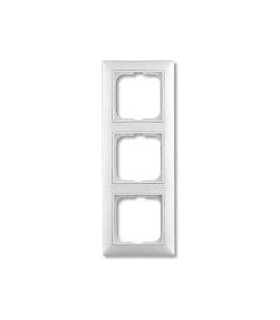 Рамка на 3 поста гор/верт ABB Basic 55, белый 1725-0-1481