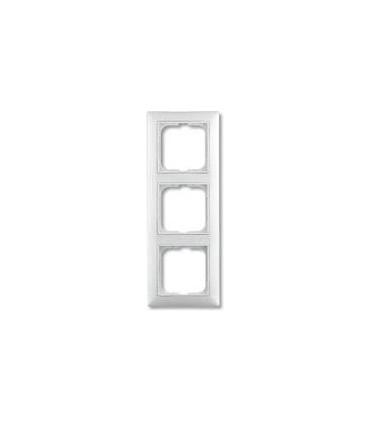 Рамка на 3 поста гор/верт ABB Basic 55, белый 1725-0-1481