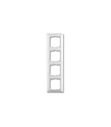 Рамка на 4 поста гор/верт ABB Basic 55, белый 1725-0-1482