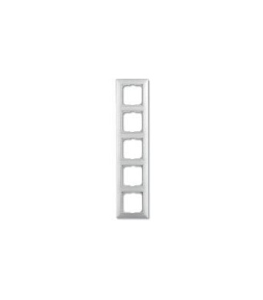Рамка на 5 постов гор/верт ABB Basic 55, белый 1725-0-1483