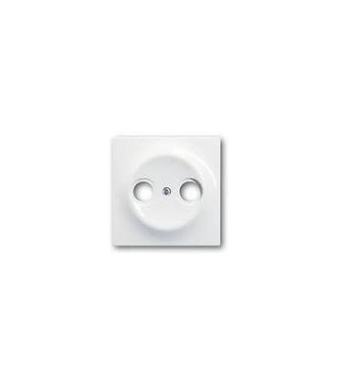 Накладка TV розетки (TV+FM) ABB Impuls, альпийский белый 1753-0-4963