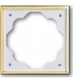 Рамка на 1 поста гор/верт ABB Impuls, золото 1754-0-3492