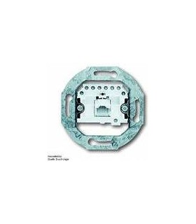 Механизм одинарной телефонной розетки (8-пол) наклонной ABB 0230-0-0378
