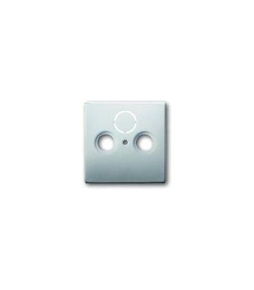 Накладка TV розетки﻿ ABB Pure, сталь 1743-866