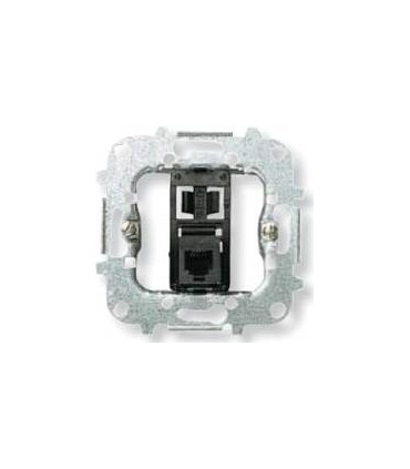 Механизм одинарной компьютерной розетки (RJ45) 8 контактов, кат 5е ABB Niessen Tacto 8118.5