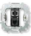 Механизм одинарной телефонной розетки 6 контактов ABB Niessen Tacto 8117.2