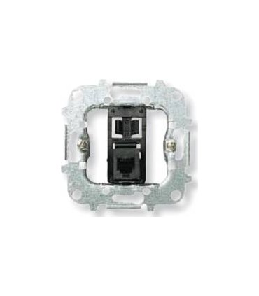 Механизм одинарной телефонной розетки 8 контактов ABB Niessen Tacto 8117.3