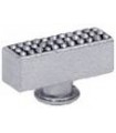 Поворотная ручка квадратного типа FEDE CRYSTAL DE LUXE, bright chrome FD02313CB