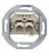 Розетка UAE 2 x 8(4)-полюсная Berker, белый 4562