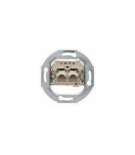 Розетка UAE 2 x 8(4)-полюсная Berker, белый 4562