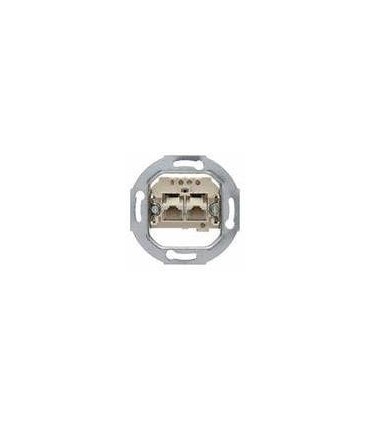 Розетка UAE 2 x 8(4)-полюсная Berker, белый 4562