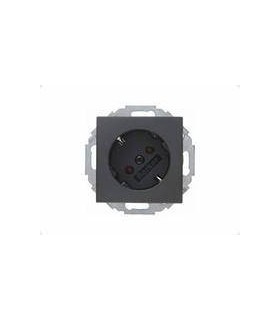 Штепсельная розетка SCHUKO Berker S.1/B.3/B.7, антрацит 41431606