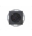 Штепсельная розетка SCHUKO Berker S.1/B.3/B.7, антрацит 41431606