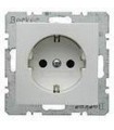 Штепсельная розетка SCHUKO Berker S.1, белый, с блеском 41438989
