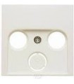 Центральная панель для антенной розетки 2 и 3 отверстия Berker S.1/B.3/B.7, белый, с блеском 12038989