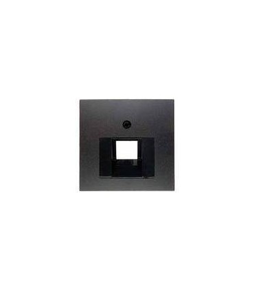 Центральная панель для розетки UAE Berker S.1/B.3/B.7, антрацит 14071606