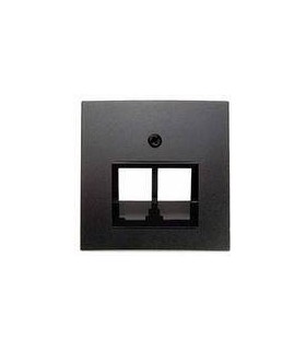 Центральная панель для UAE/E-DAT Design/Telekom розетка ISDN Berker S.1/B.3/B.7, антрацит 14091606