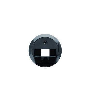 Центральная панель для розетки UAE Berker R.1/R.3, черный 14072045