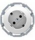 Штепсельная розетка 2к+з SCHUKO Berker R.1/R.3, полярная белизна 47432089