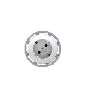 Штепсельная розетка 2к+з SCHUKO Berker R.1/R.3, полярная белизна 47432089